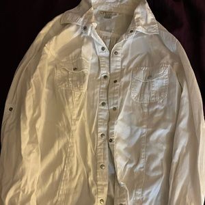 White button up shirt